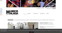 Desktop Screenshot of musicamalaga.com